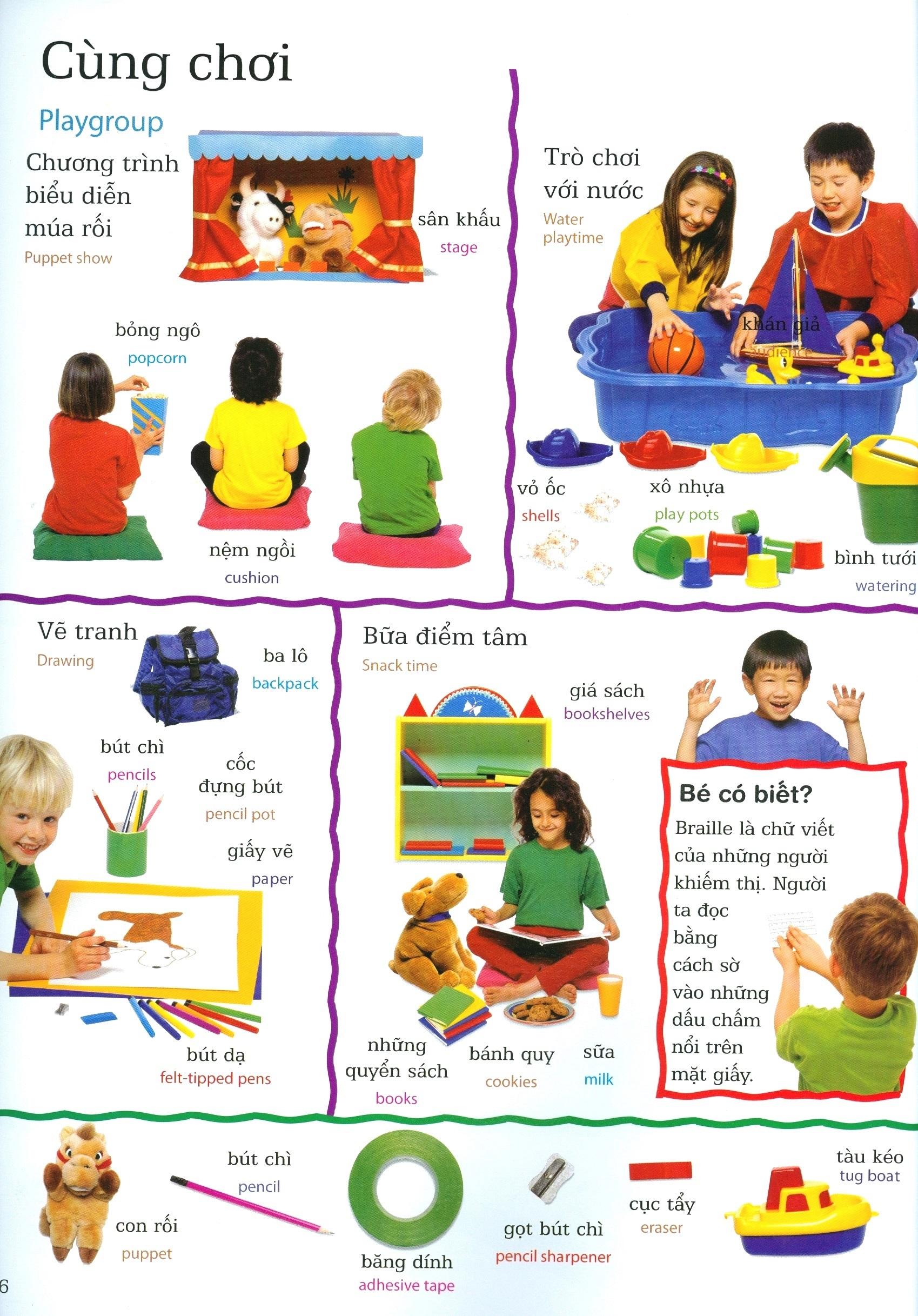 Sách Lớp Học Vui Về Từ Vựng - Words