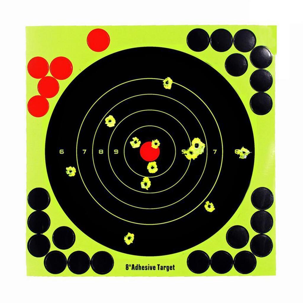40 Pack 8inch Round Shape Shooting Targets Hunting Targets Accessories