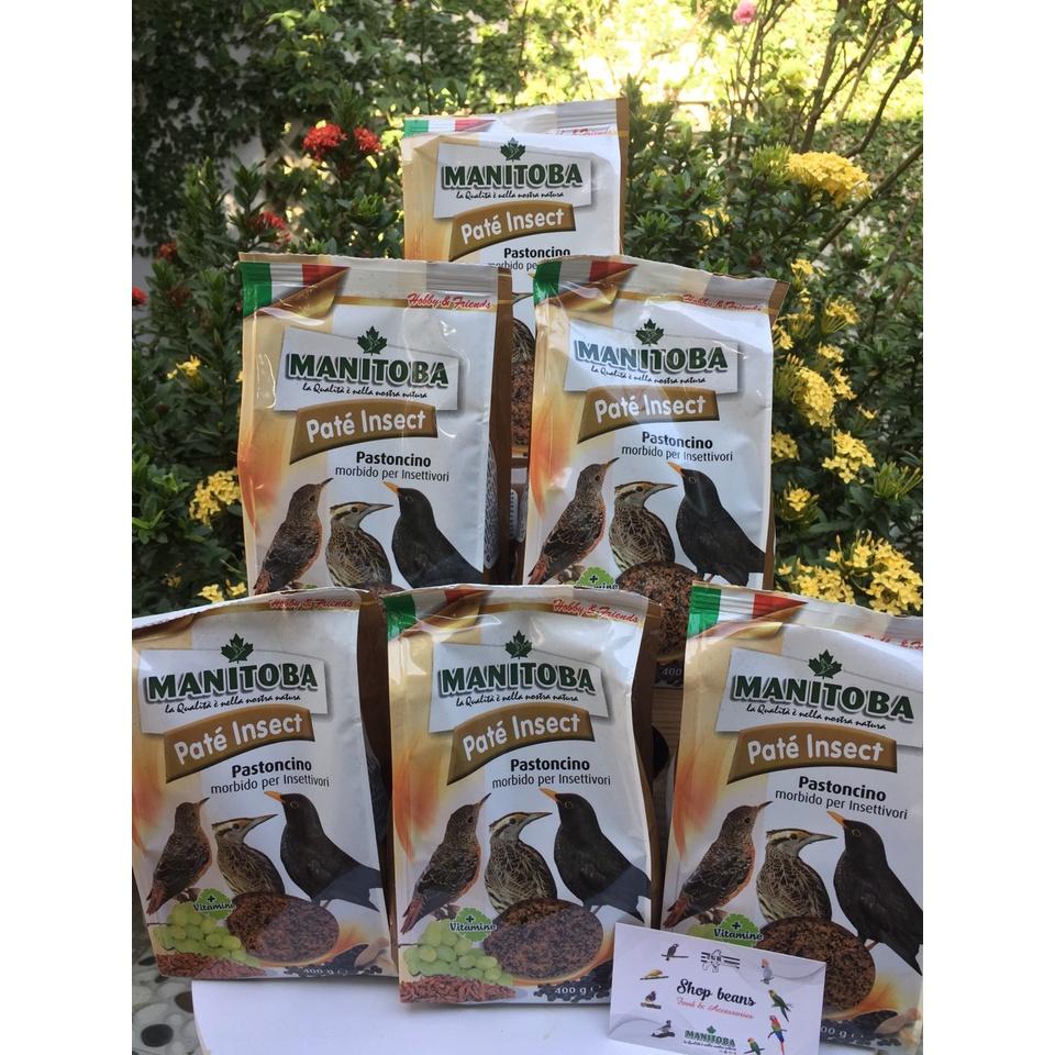 Cám trứng Pate Ý dành cho dòng Chim sâu hãng manitoba