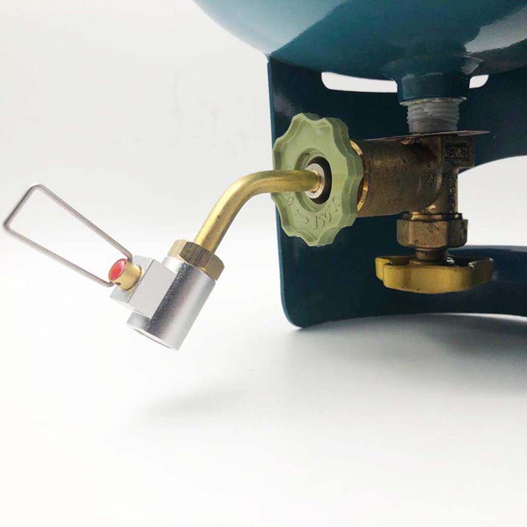 Outdoor Camping Gas Refill Adapter Stove Cylinder Tank Burner Stove Connect