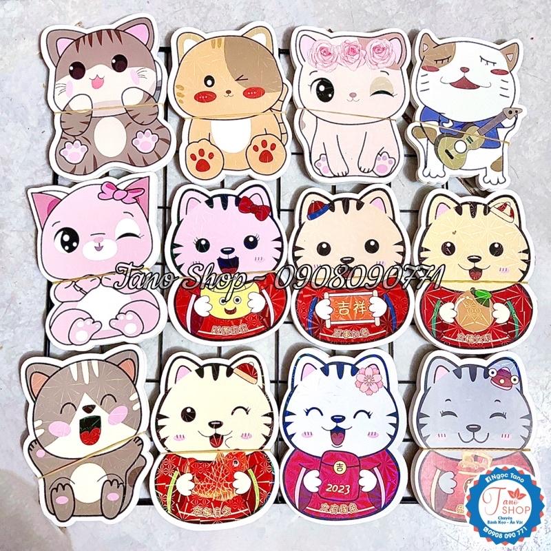 [Set 10 cái] Bao lì xì hoạt hình chibi mix đủ hình khác nhau - Set 2 cái