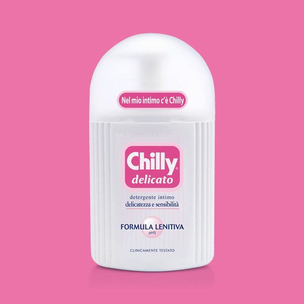 Dung dịch vệ sinh phụ nữ Chilly Delicato Dịu Nhẹ 200ml