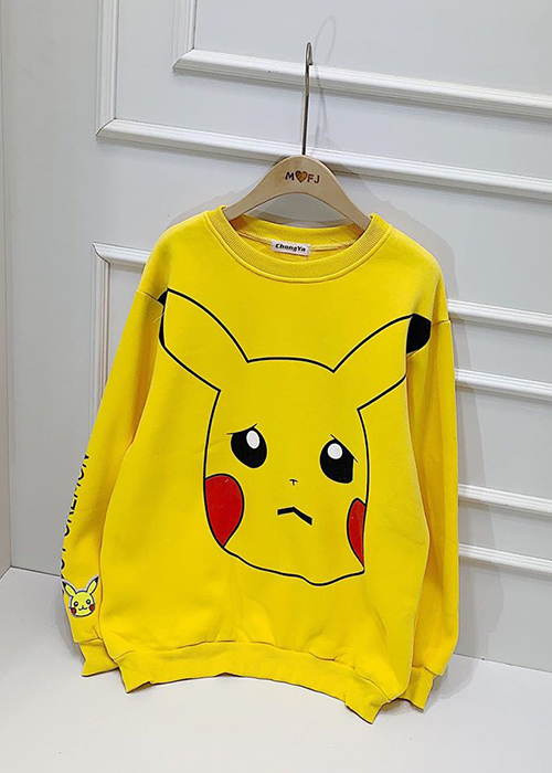 Áo Nỉ Nữ Pikachu