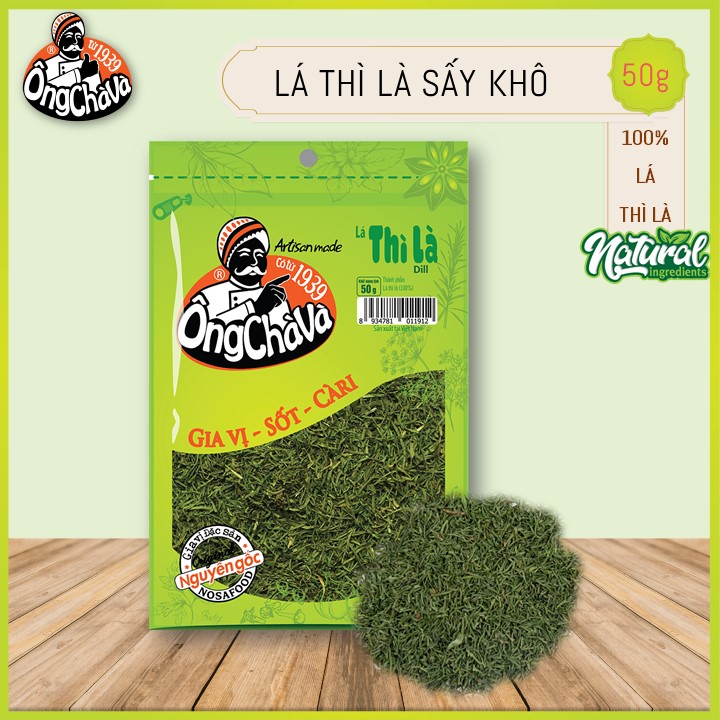 Lá Thì Là Khô Ông Chà Và 50g (Dill Leaves)