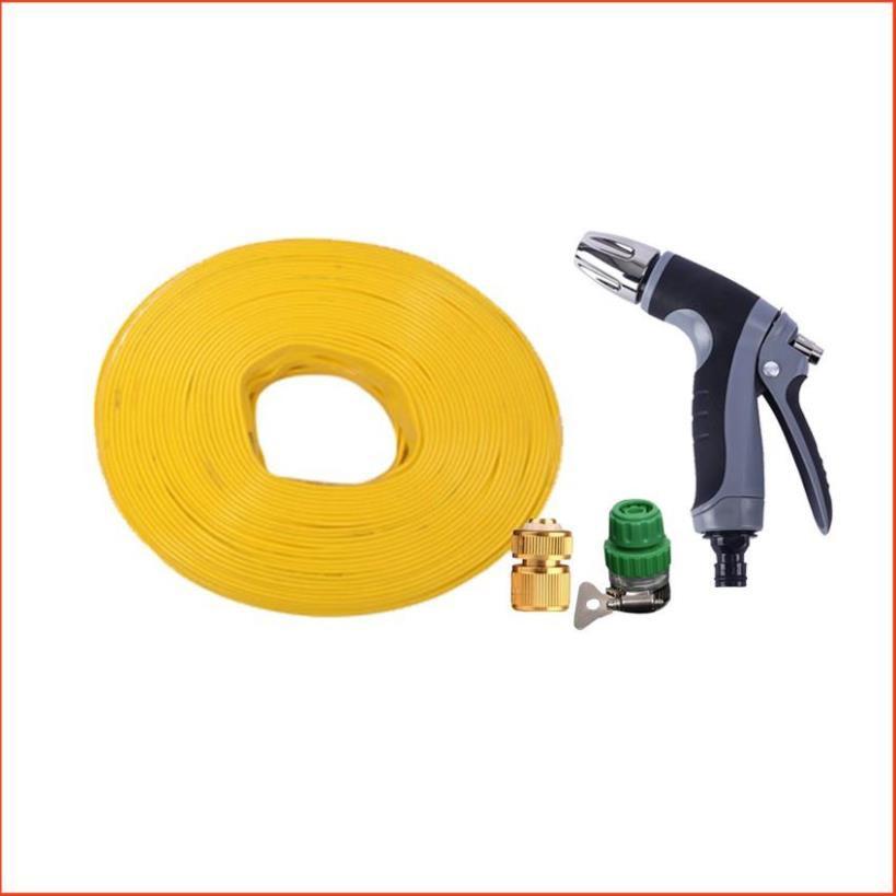Bộ dây vòi xịt nước rửa xe,tưới cây tăng áp 3 lần 7-10m 206817