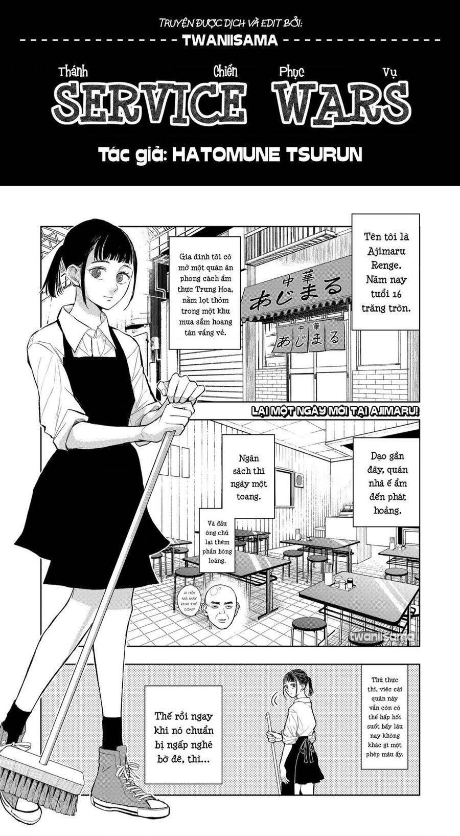 service wars - thánh chiến phục vụ chapter 2 1