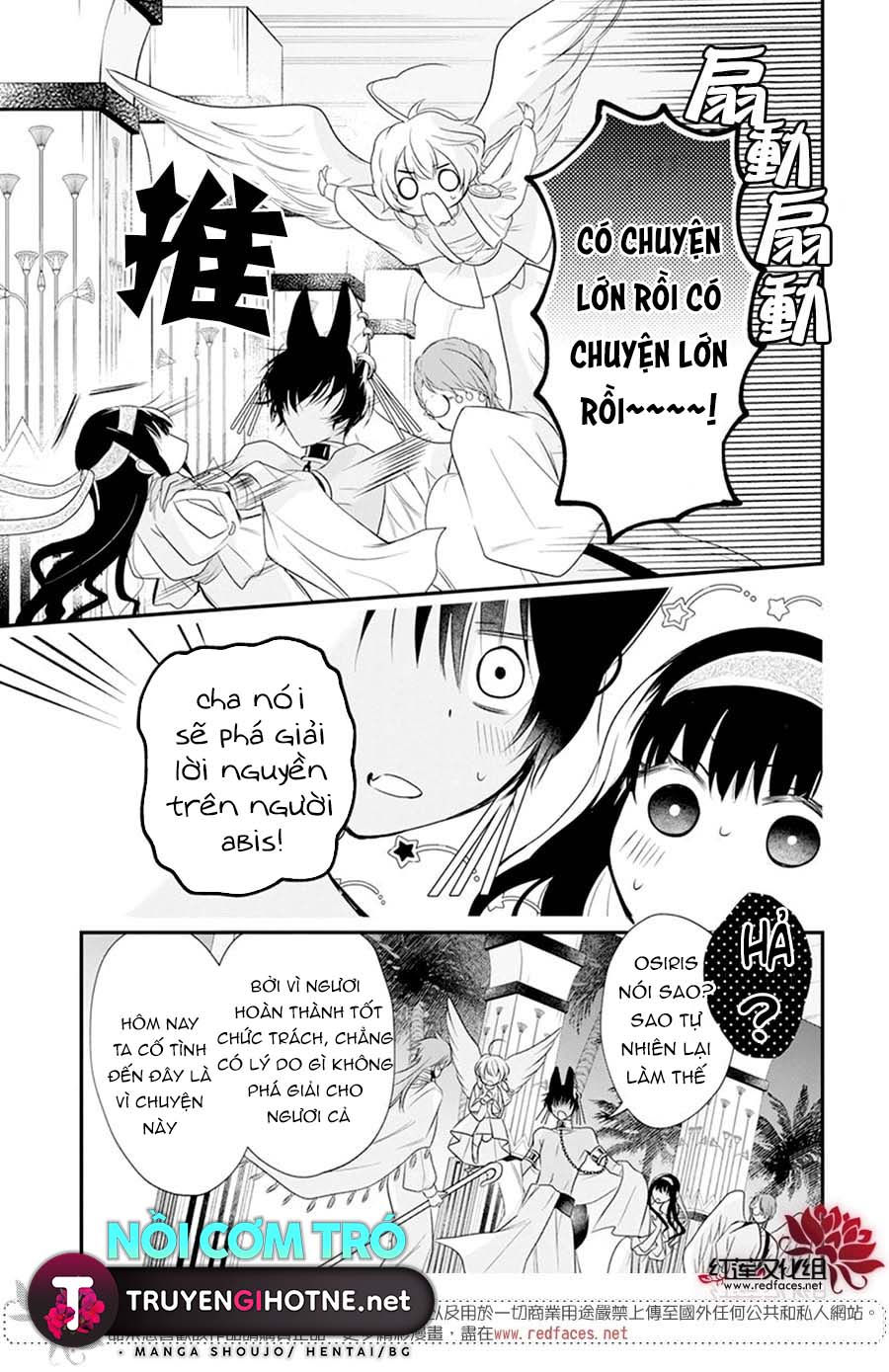 merritt và vị thần ai cập rảnh rỗi chapter 9.2 10