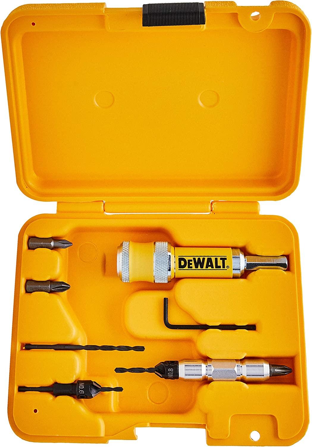 BỘ MŨI KHOAN VÀ ĐẦU HÍT NĂM CHÂM 12 MÓN DEWALT DW2735P - HÀNG CHÍNH HÃNG