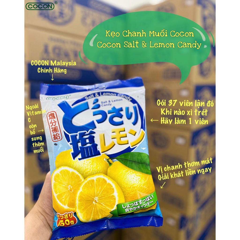 Kẹo Chanh Muối Cocon Salted & Lemon Candy 150G