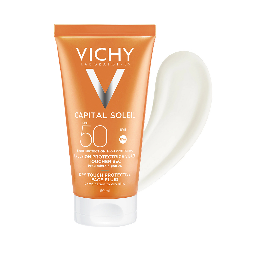 Kem Chống Nắng Không Gây Nhờn Rít Vichy Ideal Soleil Dry Touch 50Ml 100986474