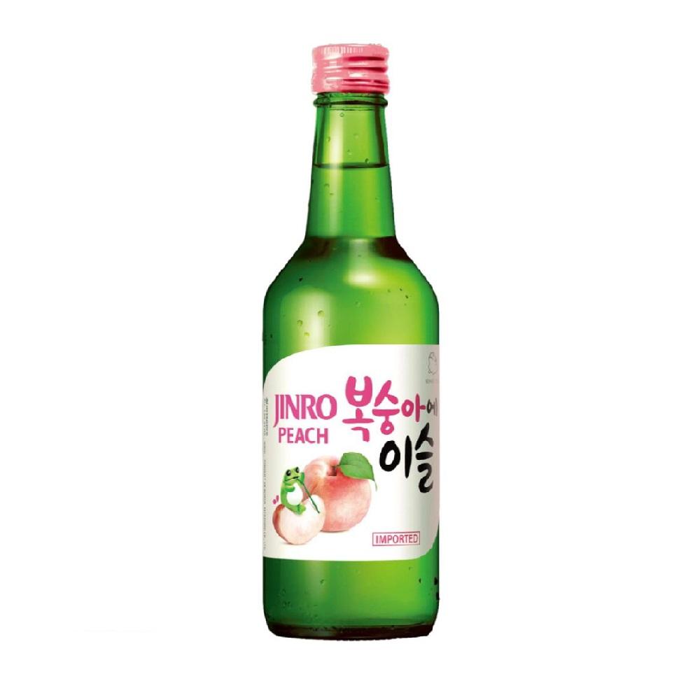 Rượu Soju Jinro vị đào 360ml