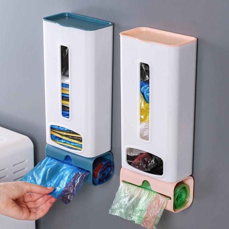 Hộp Nhựa Đựng Túi Rác Treo Tường Tiện Dụng Cho Nhà Bếp