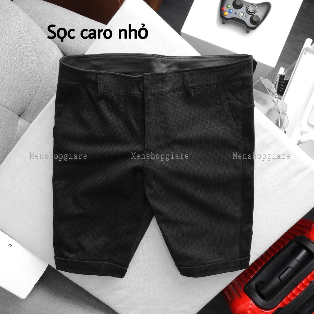 SHORT KAKI NAM CO GIÃN NGANG GỐI