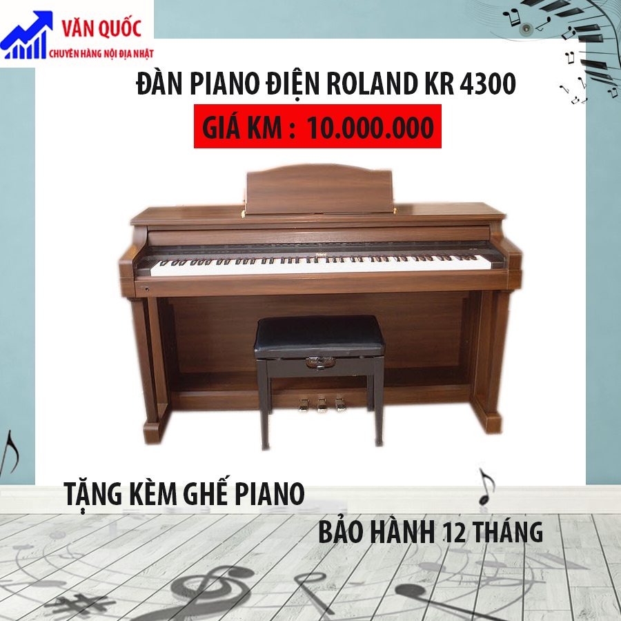 ĐÀN PIANO ĐIỆN ROLAND KR 4300