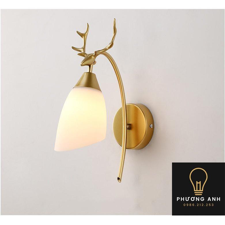 Đèn LED Gắn Tường Nội, Ngoại Thất Sừng Hươu Trang Trí Nhà Cửa Loại 1 Mã Hàng 1757/1