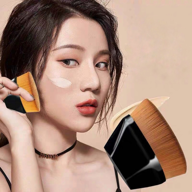 Cọ Tán Kem Nền Che Khuyết Điểm GECOMO