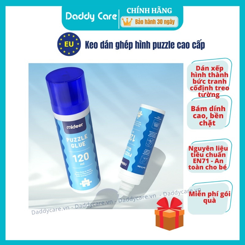 Keo Dán Puzzle Glue Mideer, đồ chơi thủ công cho bé