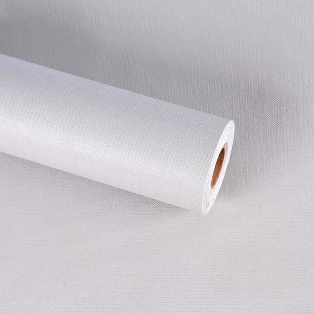 Combo 10 mét giấy dán tường, decal dán tường trang trí nhà cửa XÁM NHẠT NHÁM khổ 45cm