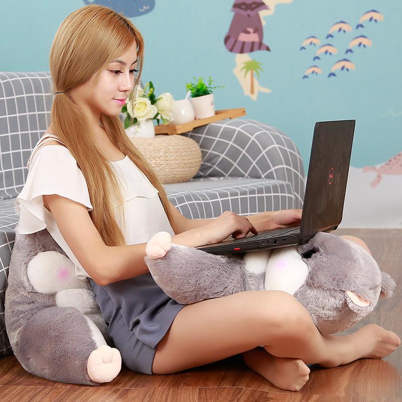 Gối Tựa Lưng Gối Ôm Gối Ngủ Đa Năng Hình Chuột Hamster Siêu Hot Quà Tặng Độc Lạ