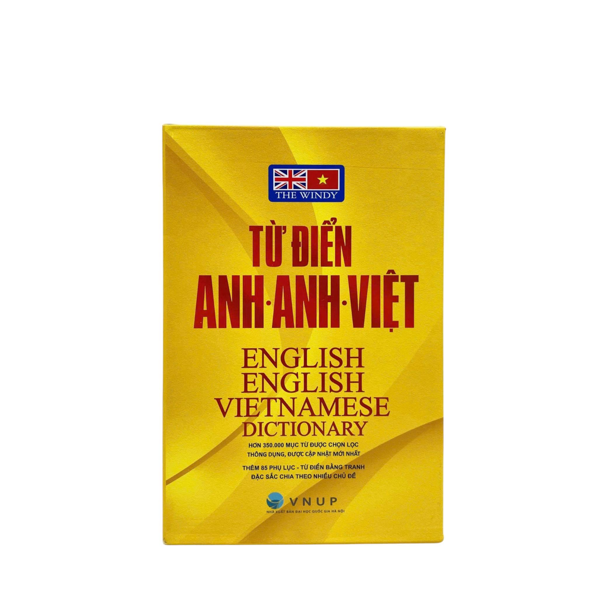 Sách - Từ Điển Anh-Anh-Việt 350000 Từ (Tái Bản 2025) - ảnh 3
