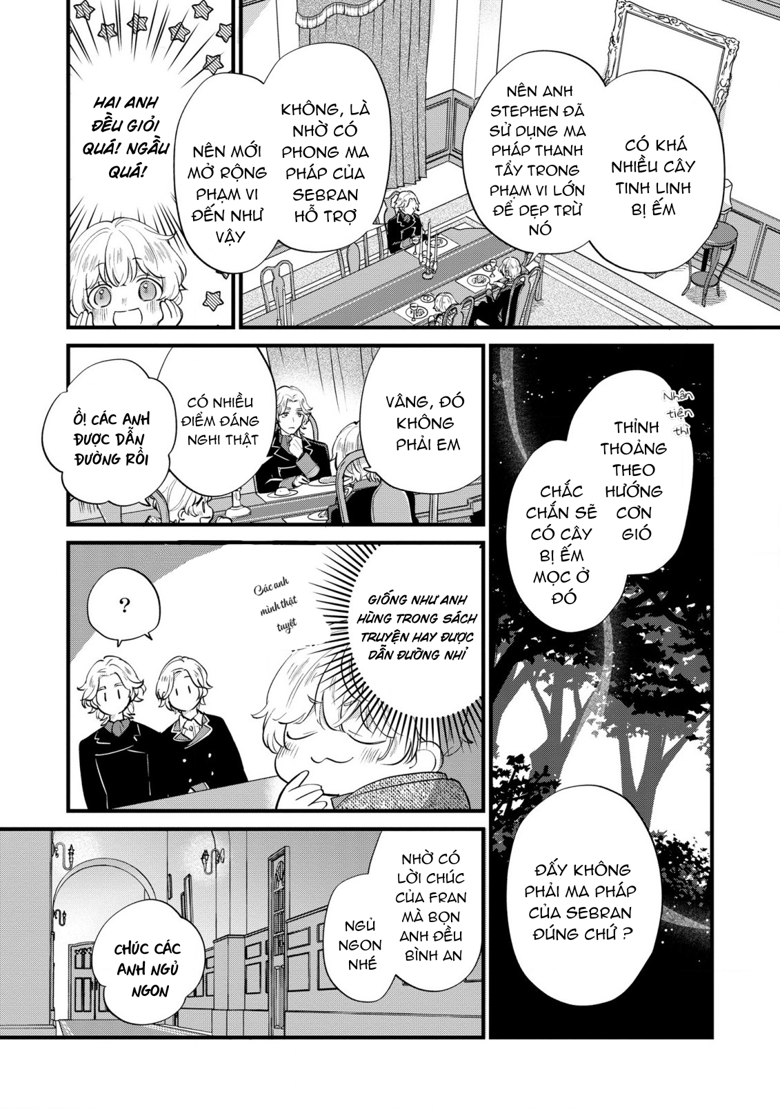 cuộc sống thường ngày muốn làm gì đó của con trai phản diện chapter 8 11