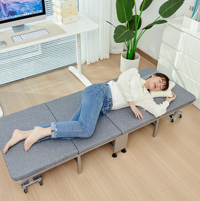 Giường Gấp 4 Khúc NIKITA Chính Hãng, Gấp Gọn Tiện Lợi, Tiết Kiệm Không Gian Nhà Cửa
