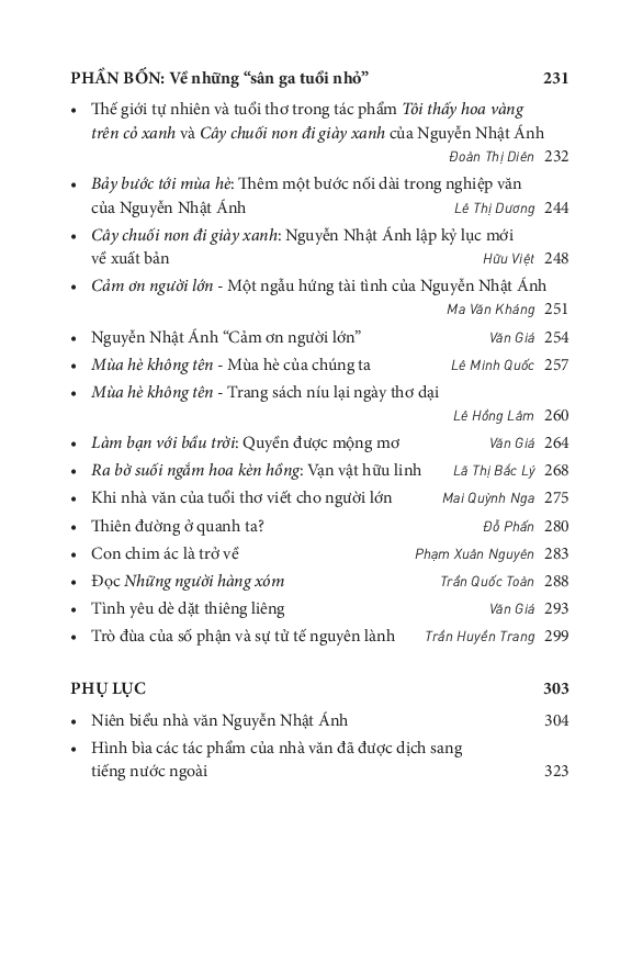 Sách Nguyễn Nhật Ánh - Người giữ lửa cho văn học thiếu nhi