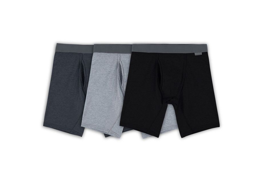 Set 4 quần boxer FOL cotton. Chắc chắn, nhẹ nhàng, co giãn thoải mái, thoát mồ hôi cực tốt. Mẫu lưng trơn