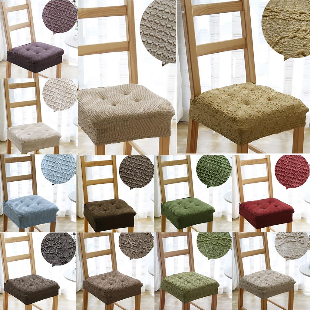 Modern Sponges Seat Cushion Thick Pad Bolster Chair Slipcover