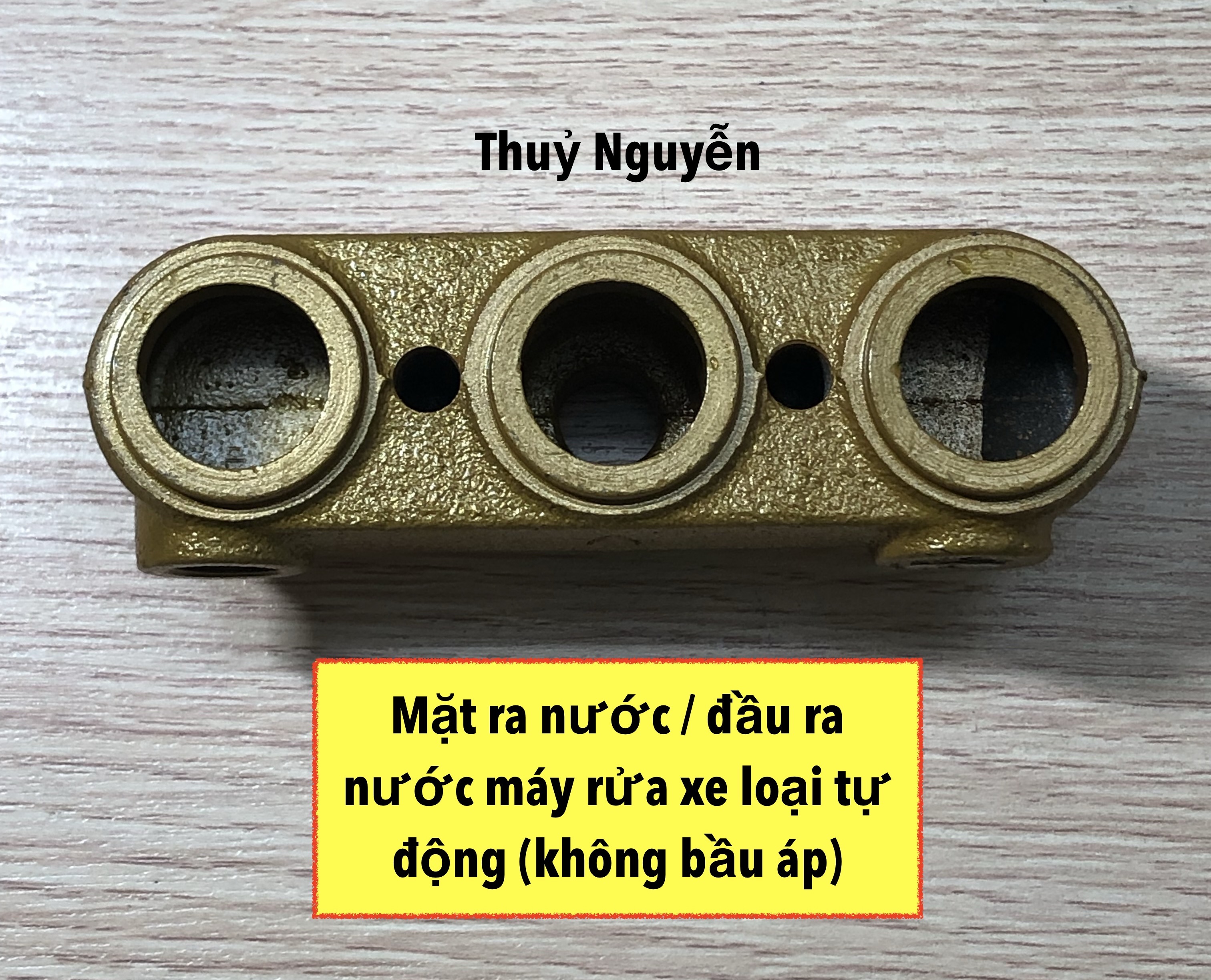 Mặt ra nước/ Đầu ra nước máy rửa xe loại tự động 1hp và 2hp