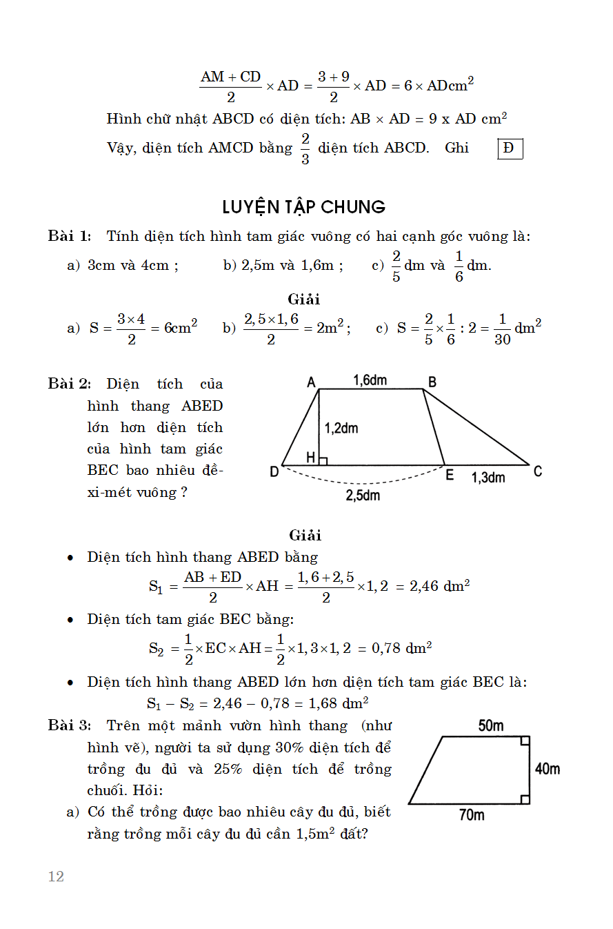 Giải Bài Tập Toán 5 Tập 2 - KV