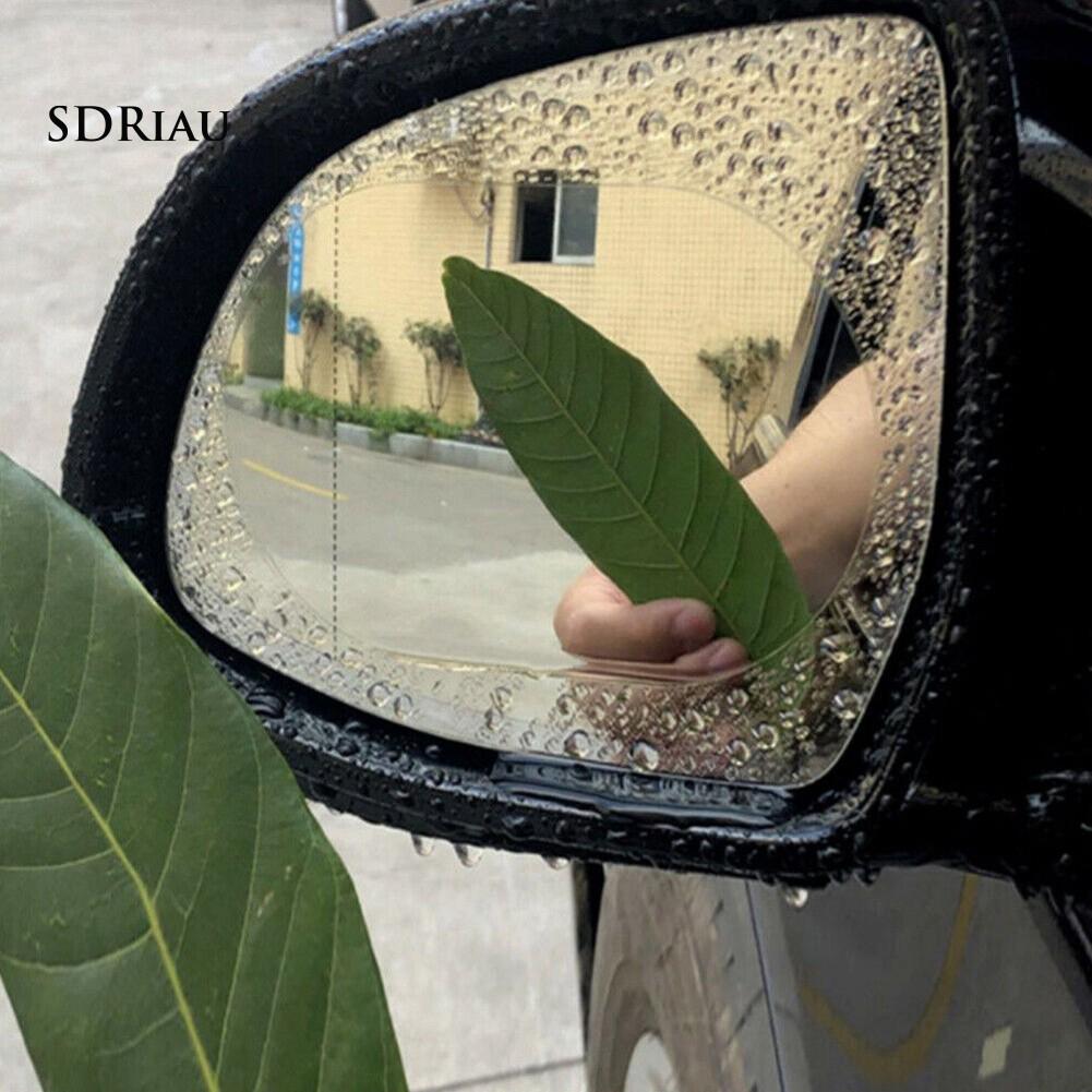 Set 2 phim dán bảo vệ màn hình dán kính chiếu hậu xe hơi chống nước+sương mù chuyên dụng