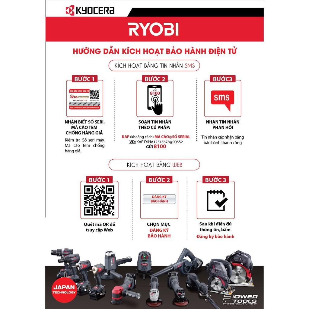 Máy đánh bóng cầm tay đa năng điện 950W RYOBI (KYOCERA) - PE-2100 (Kèm Môtơ chổi than)