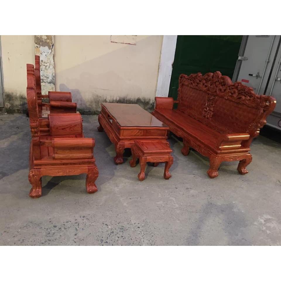 Bàn ghế Hoàng Gia gỗ hương đá