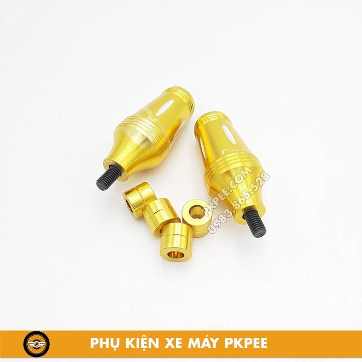 Gù Chống Đổ Nhôm CNC Gác Chân Sau Gắn Được Nhiều Loại Xe - PKPEE