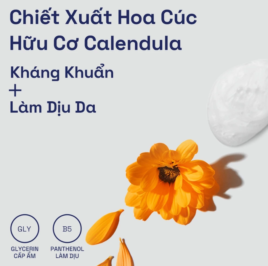 Kem Chống Hăm Cho Bé Cetaphil Baby Chiết Xuất Cúc Vạn Thọ Hữu Cơ 70G