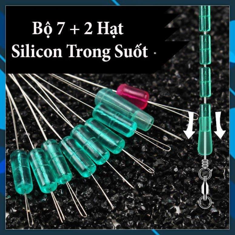 Hạt Chặn Phao Silicon Cao Cấp - Đại Lý Đồ Câu Cá Chuyên Câu Đài,Hạt chặn phao Silicon , phụ kiện câu đài