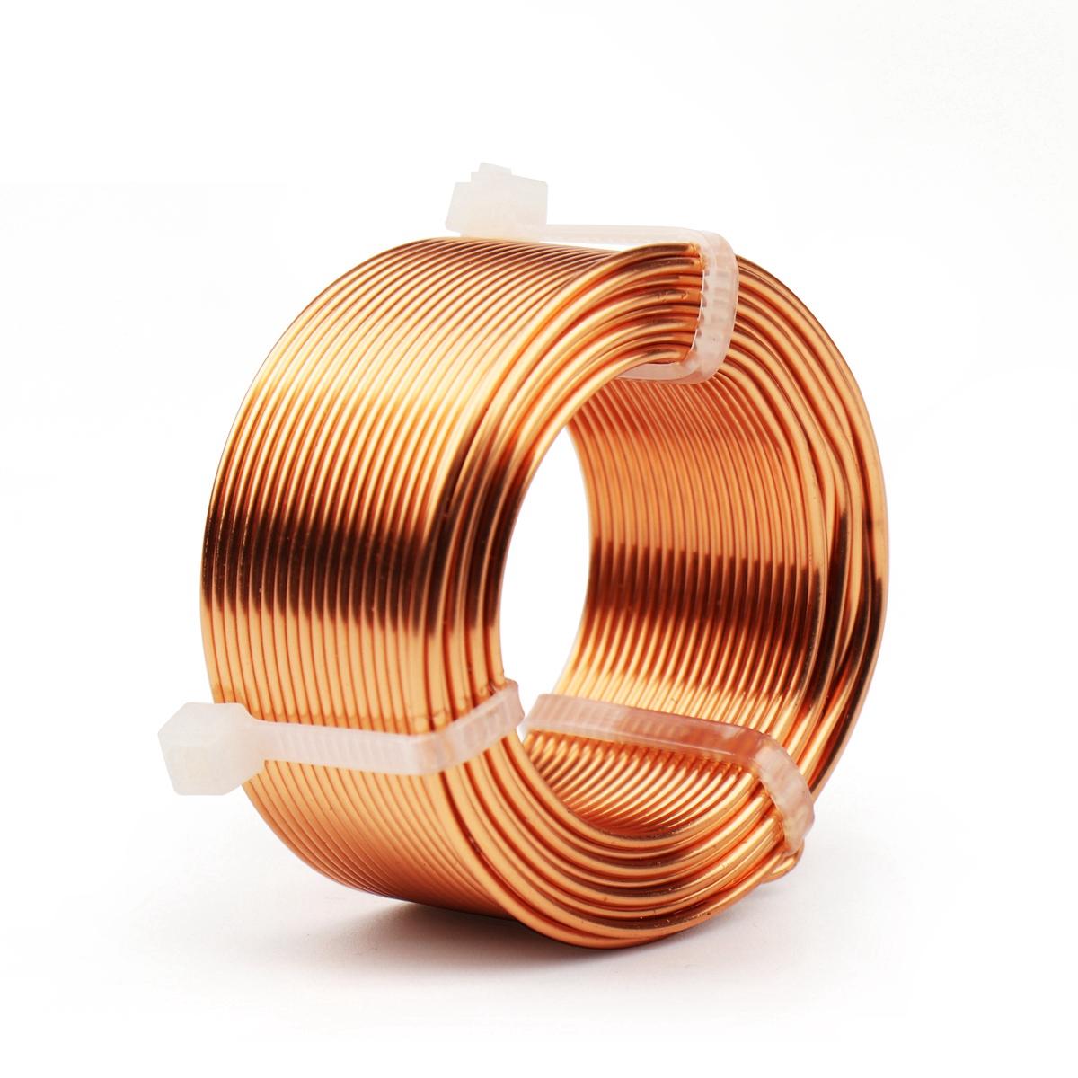 1 Cái lõi không khí Cuộn cảm đồng không oxy 1.0mm 0.1mH-3.1mH DIY Loa Đeo chéo cuộn cảm Cuộn dây phân tần Điện cảm Màu sắc: 1.0mm 3.1mH