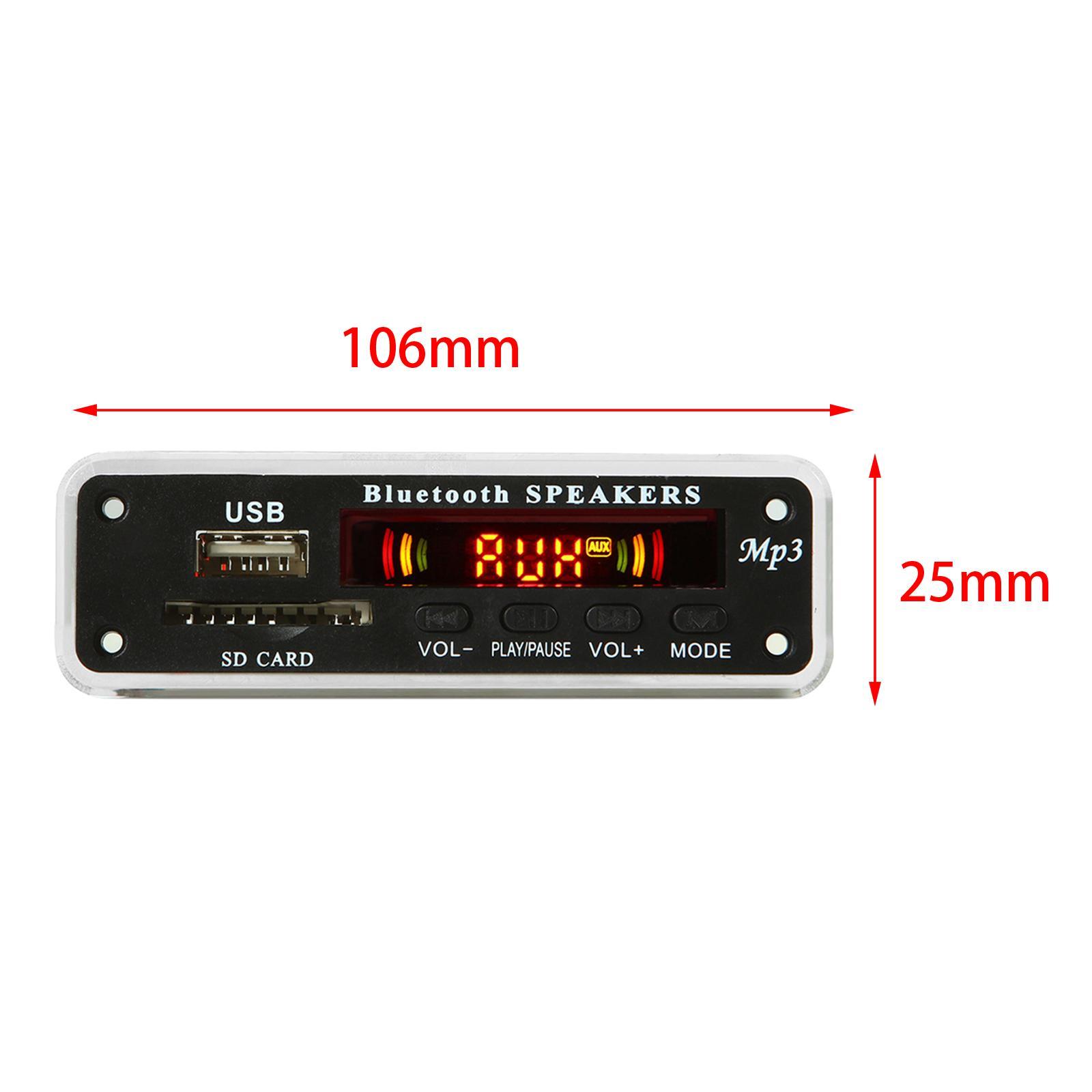 MP3 WMA Board Wireless 5-12V Universal Music MP3 Player for Car