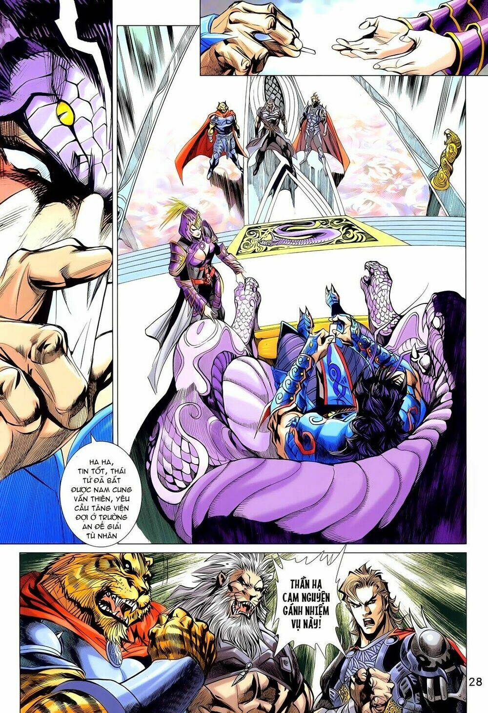 thần binh vấn thiên chapter 18 27