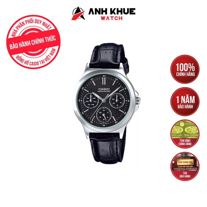 Đồng Hồ Casio Nữ General dây da LTP-V300L