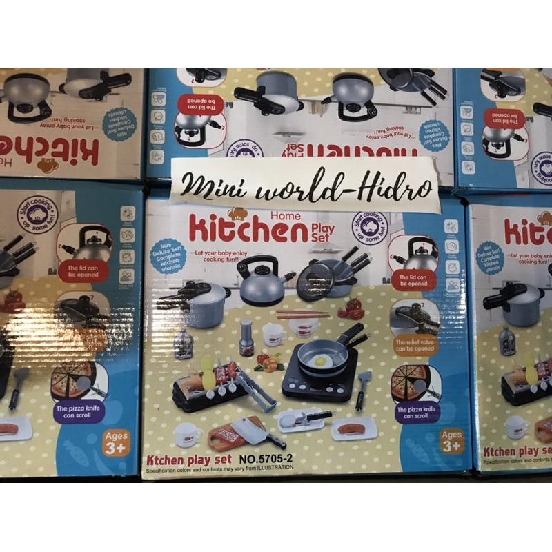 Bộ đồ chơi nấu ăn Kitchen play Set. Đồ chơi bé gái