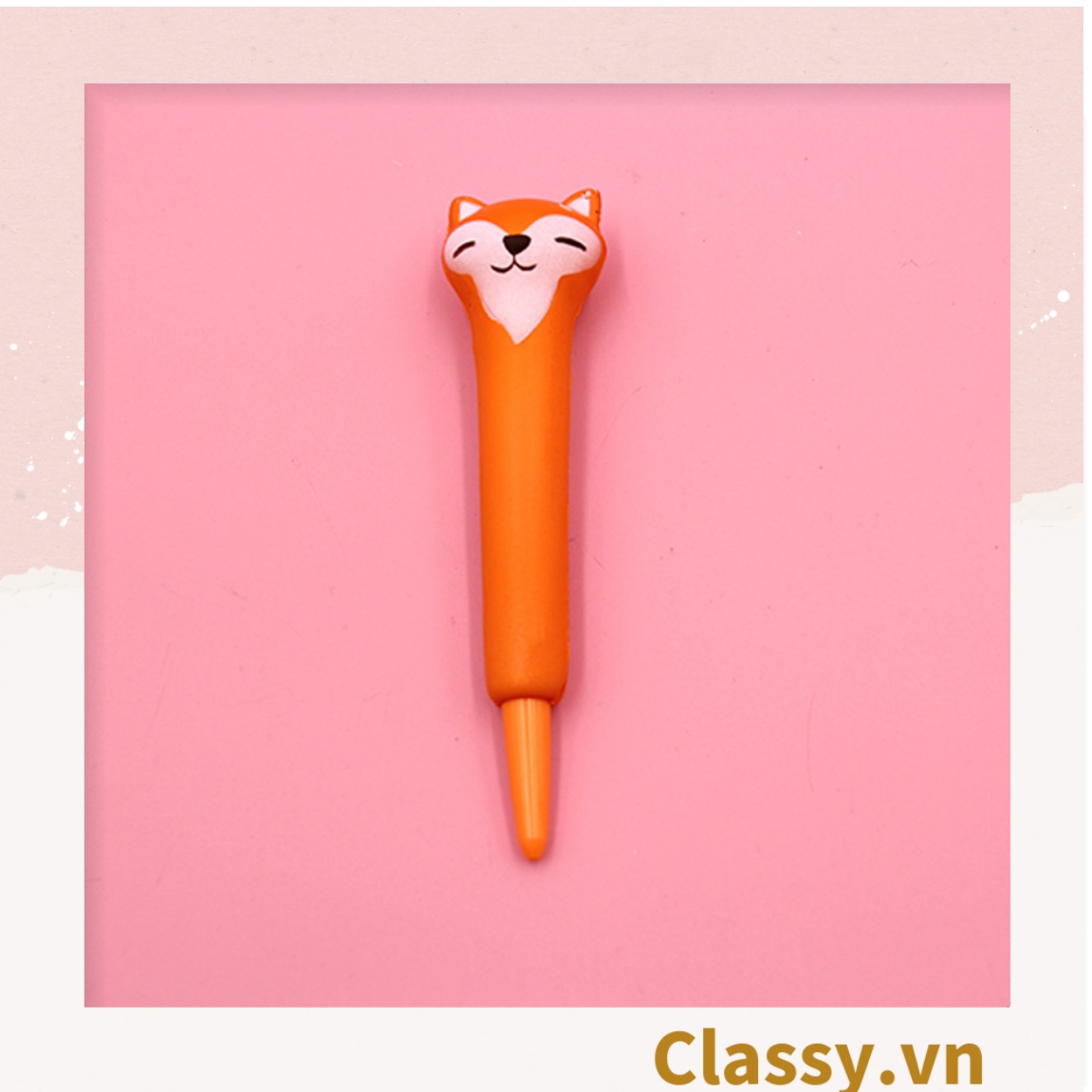 Bút Véo  Classy siêu dễ thương phục hồi sáng tạo ngòi 0.5mm nhiều màu tùy chọn cho học sinh, sinh viên PK924