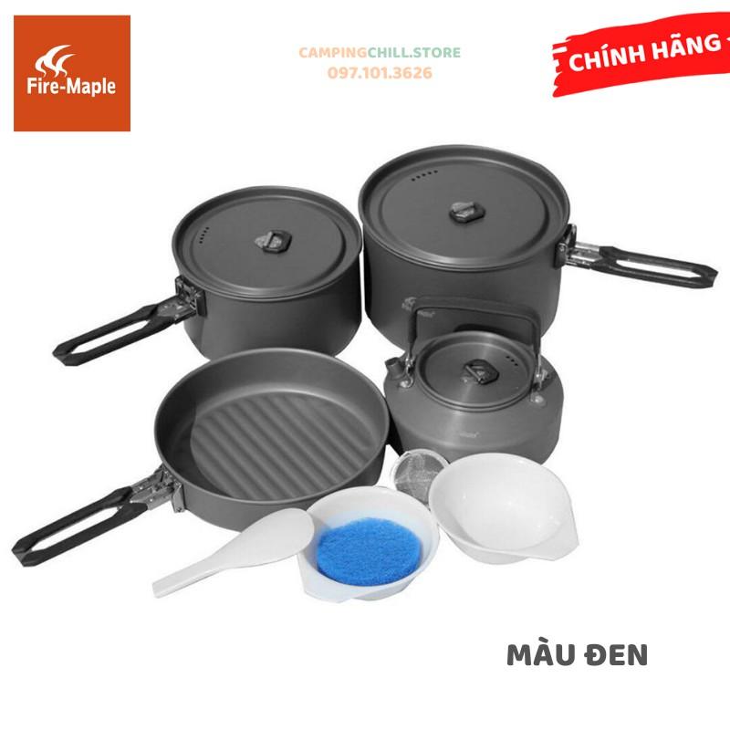 BỘ NỒI NẤU ĂN DÃ NGOẠI FIRE MAPLE FEAST 4