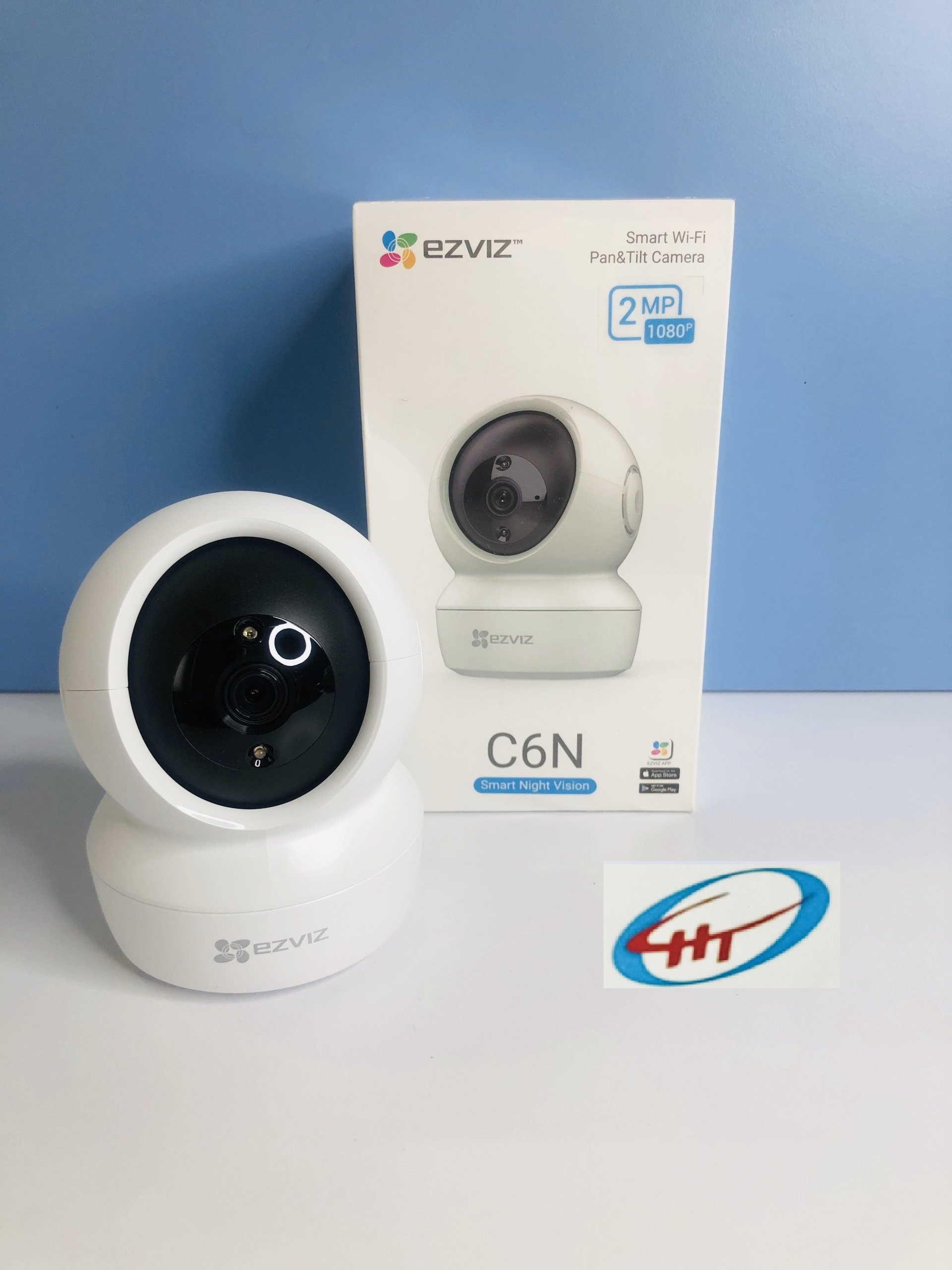 CAMERA EZVIZ IP WIFI C6N 2.0MPX ,KÈM THẺ NHỚ 128G HÀNG CHÍNH HÃNG.