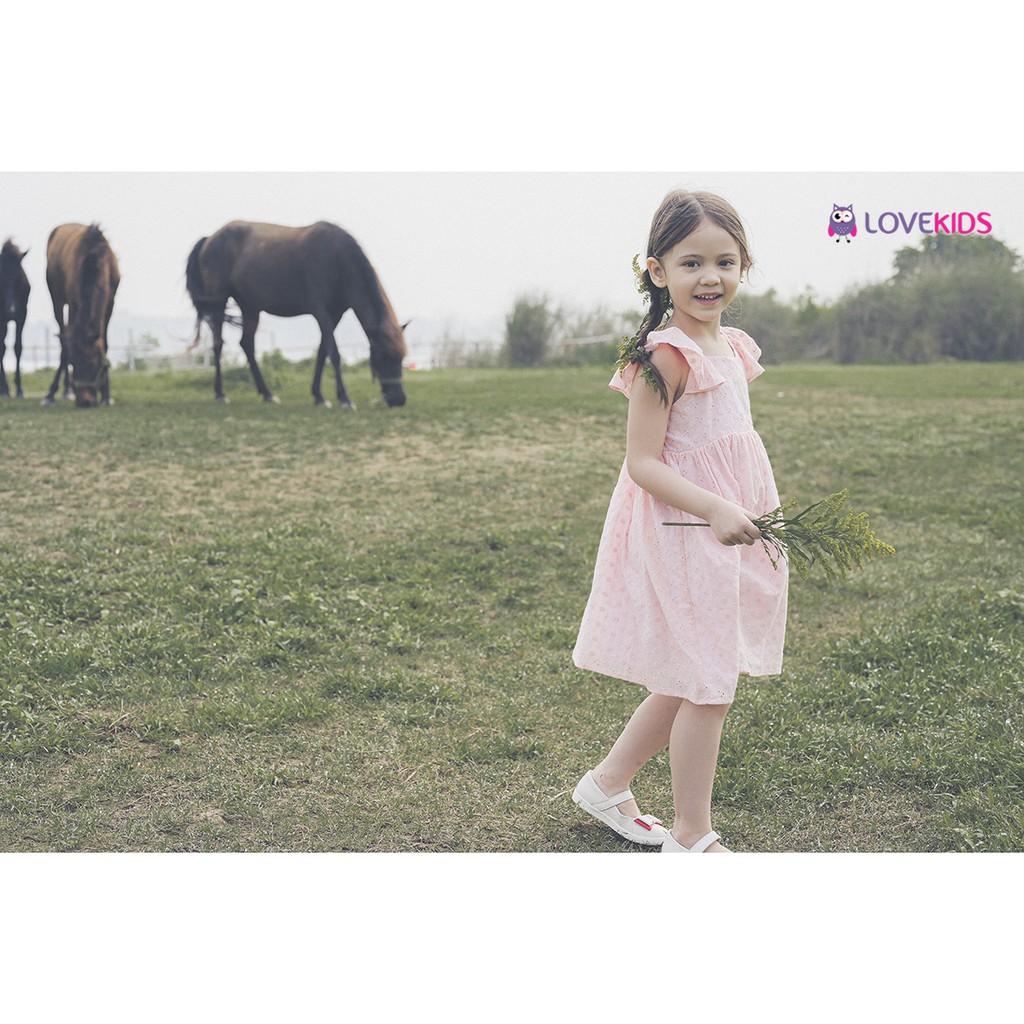 Váy thêu hoa nhí tay cánh tiên GMG21DR00801 - Lovekids