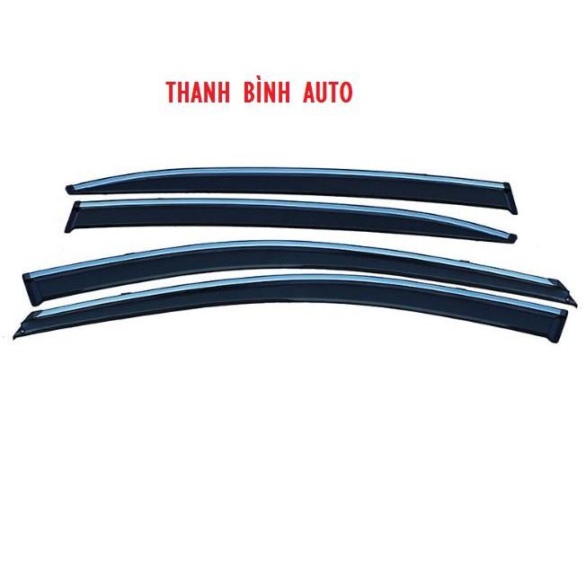 Vè Che Mưa Chỉ Mạ Inox Cao Cấp dành cho xe Mazda 3