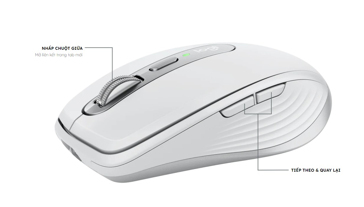 Chuột Logitech không dây MX Anywhere 3 for Mac - HÀNG CHÍNH HÃNG