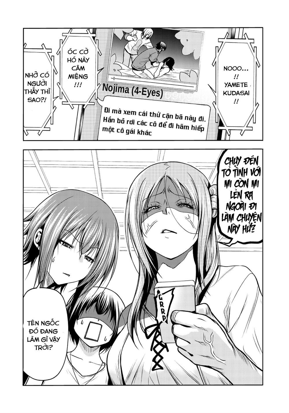 cô gái thích lặn - grand blue chapter 67 37