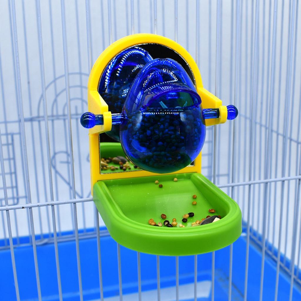 Bird Parrot Foraging Toy Dispenser Feeders Foraging Training